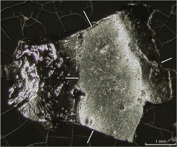 Fractured Surface Of An Irghizite Fragment (850x580), Png Download
