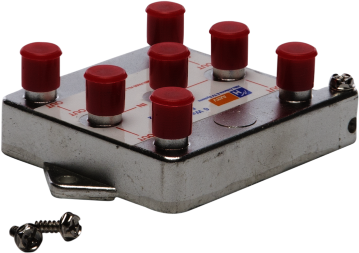 Hills Bc15164s 6-way All Ports Splitter (1200x1200), Png Download