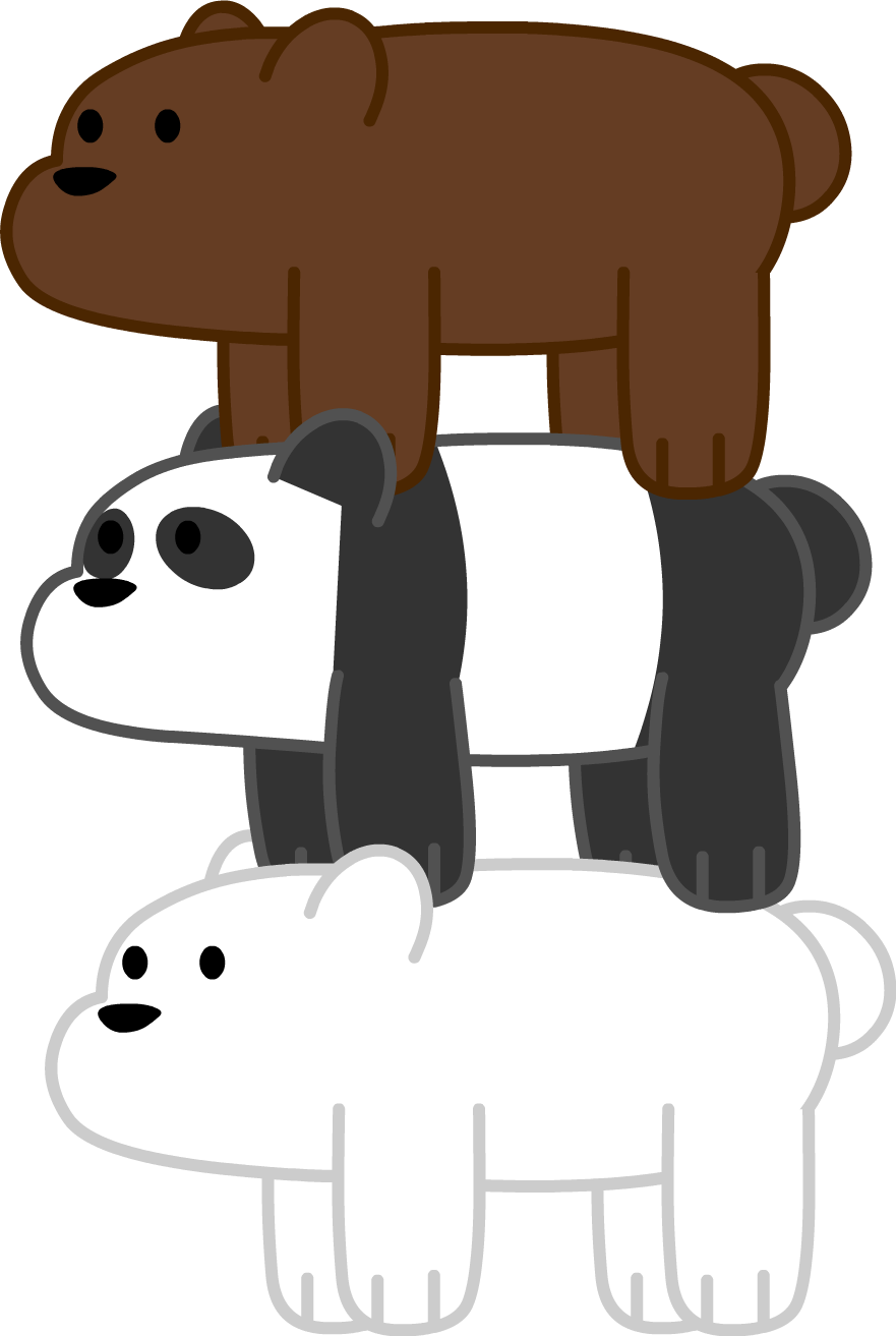We Bare Bears (881x1313), Png Download