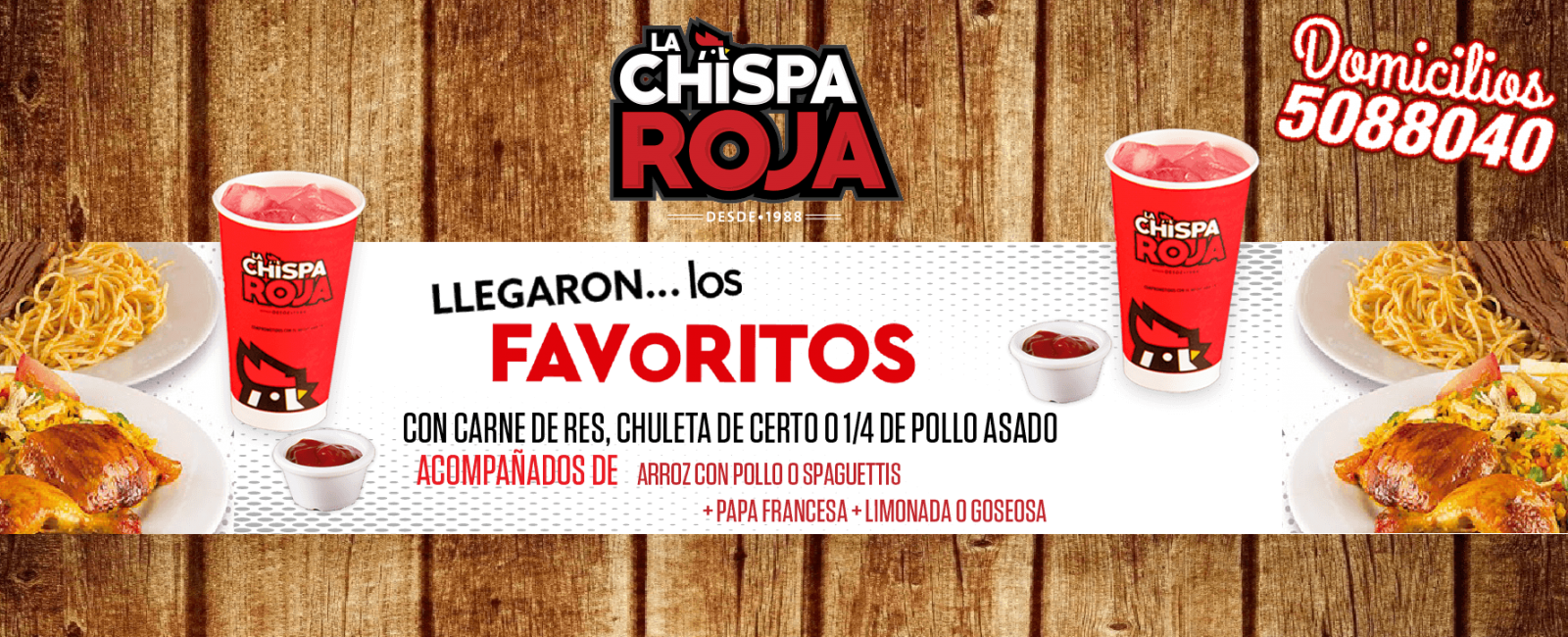 La Chispa Roja (1600x650), Png Download