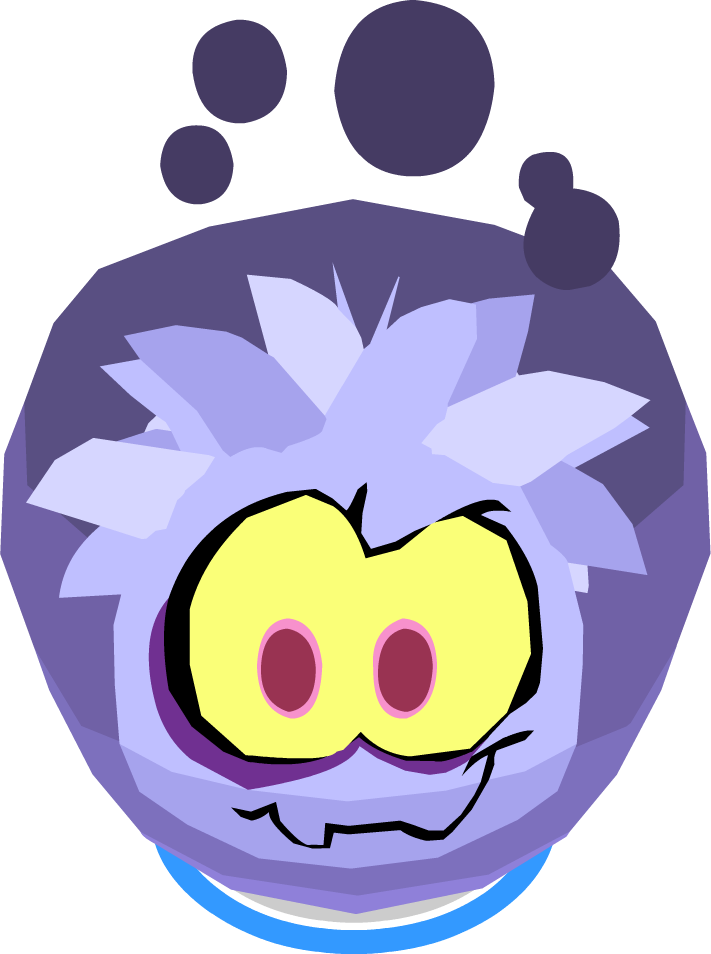 Ghost Puffle Costume Club Penguin Wiki Fandom Powered (711x954), Png Download