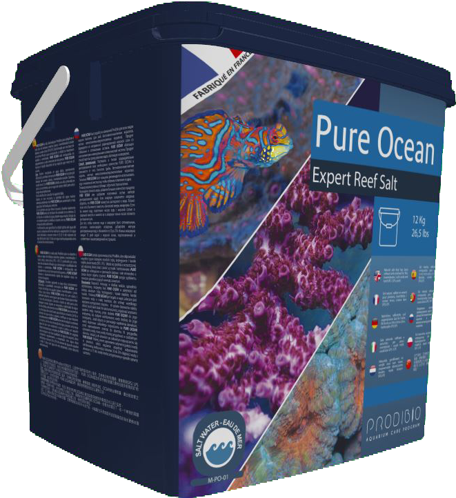 Pure Ocean Expert Reef Salt 12 Kg / 423 Oz (804x833), Png Download