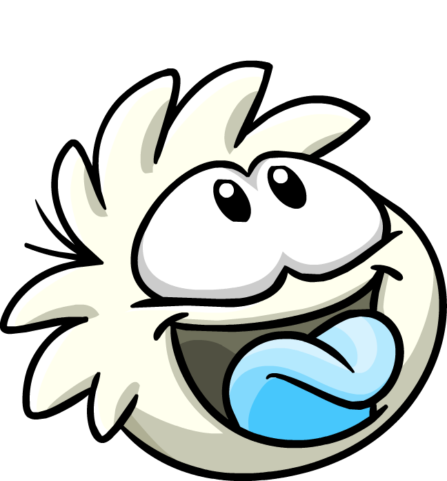 White Puffle (648x696), Png Download
