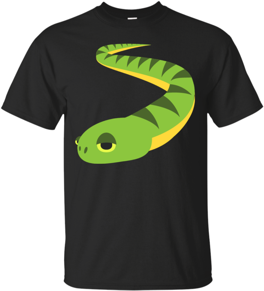 Snake Emoji T-shirt (960x960), Png Download