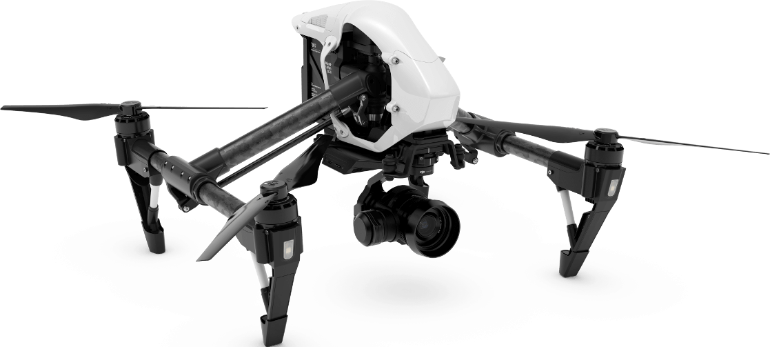 Dji Inspire 1 Raw Drone (1117x503), Png Download