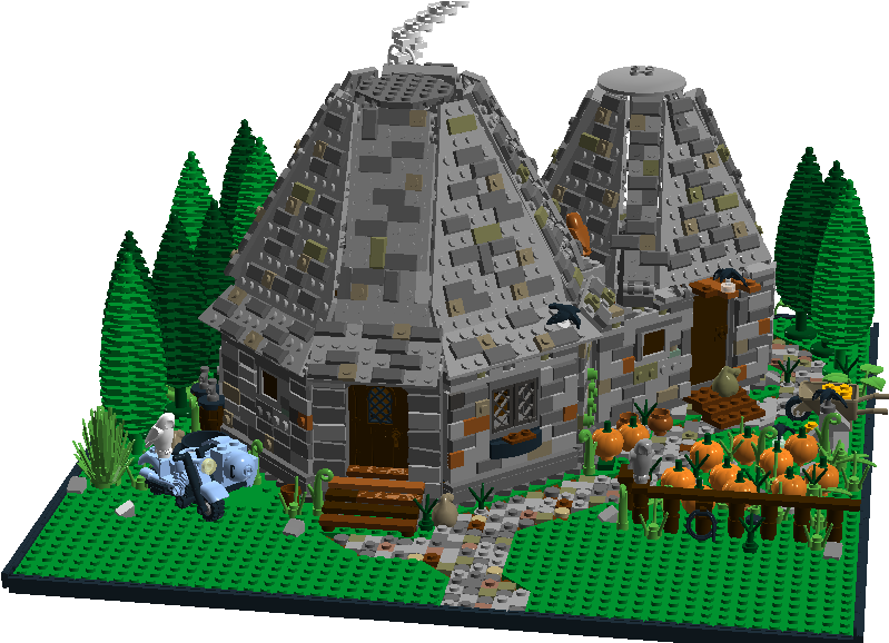 Hagrid´s Huts (1120x578), Png Download