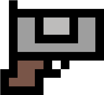 Pixel Gun (1200x1200), Png Download