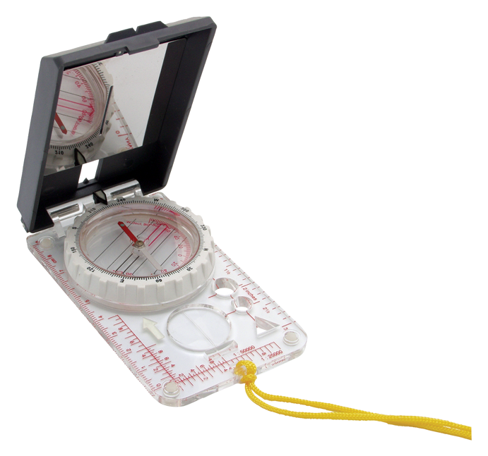 Brújula Con Espejo Baladéo Plr019 (900x660), Png Download