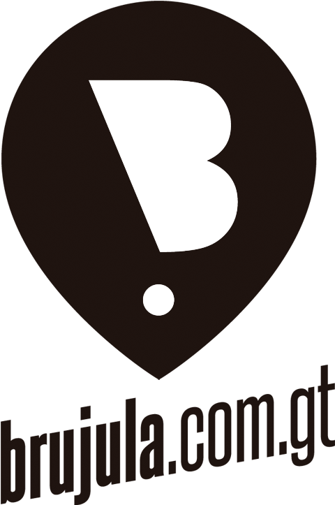 Logobrujulanegro-1 (550x800), Png Download