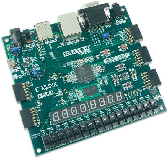 One Year Ago, Digilent Released The Nexys 4 Ddr (600x561), Png Download