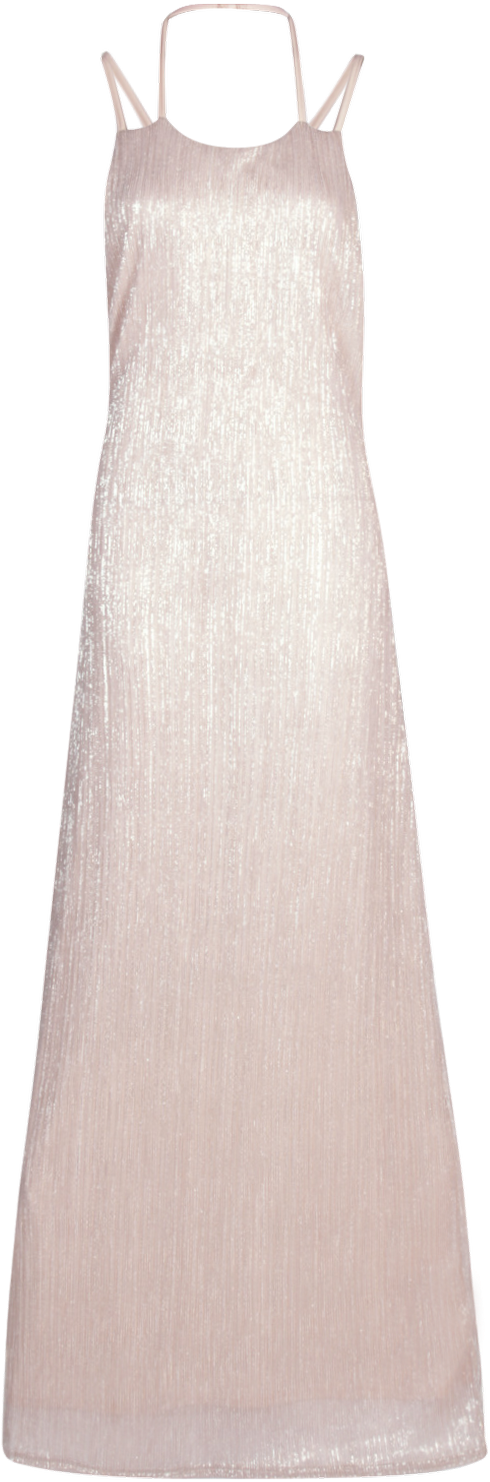 Strappy Maxi Dress (615x1730), Png Download