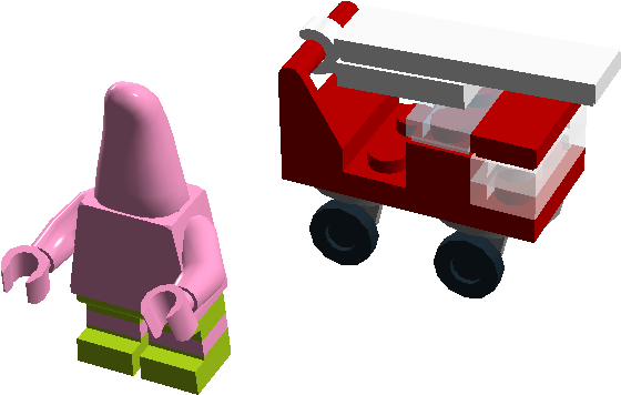 With Firetruck (1064x617), Png Download