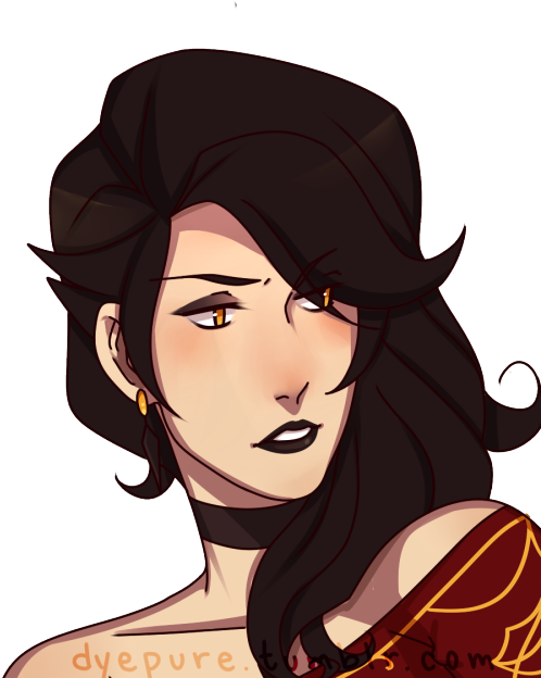 Dyepure Face Human Hair Color Nose Head Fictional Character (500x667), Png Download