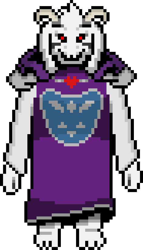 Asriel Dreemurr - By Aplawesome (470x820), Png Download