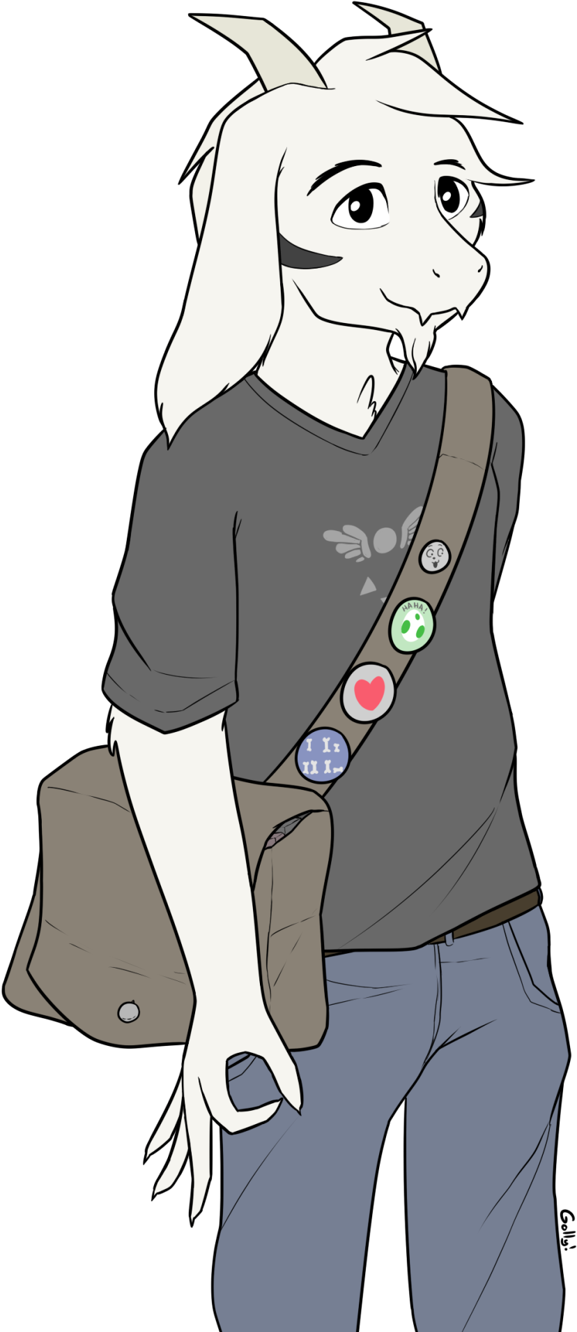 “ Asriel Is In College In Deltarune So I Decided To (934x1920), Png Download