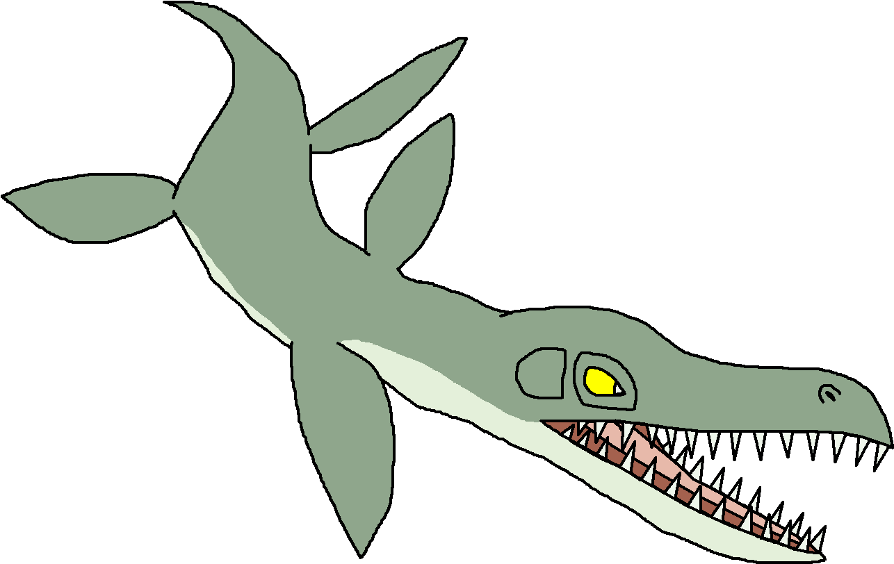 Trinacromerum (1303x839), Png Download