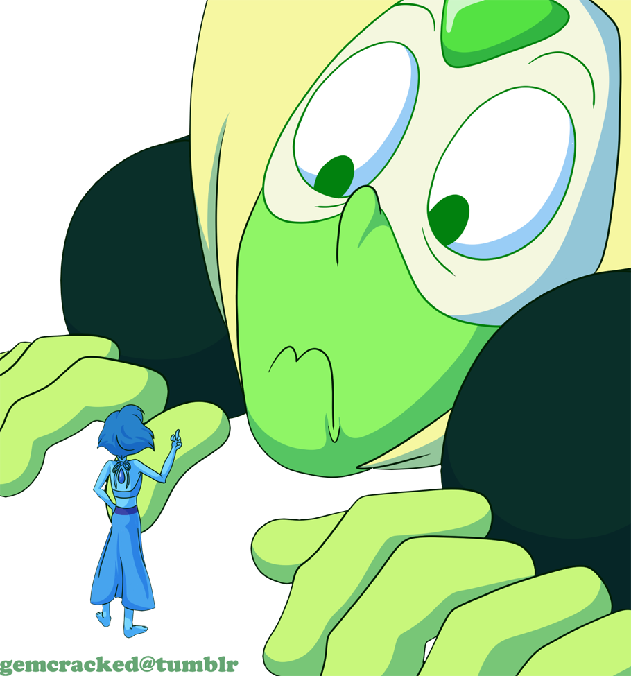 Gemcracked@tumblr Green Fictional Character Cartoon (910x975), Png Download