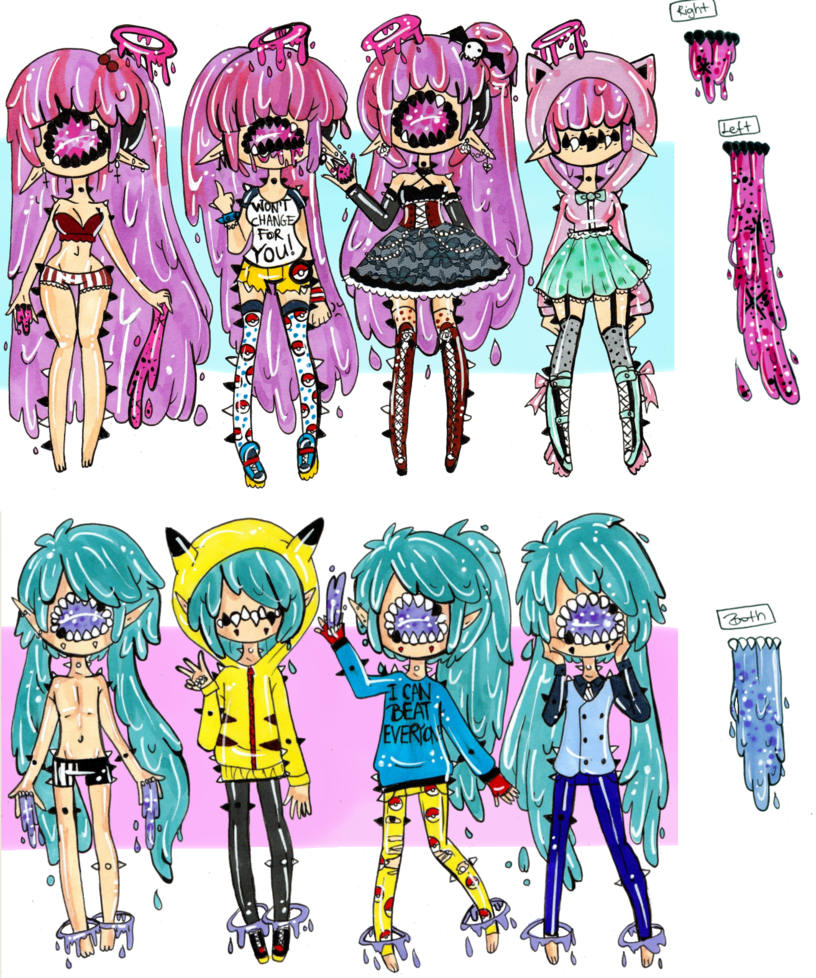 And Shiny Closed Xynthii Adopts By Guppie (816x978), Png Download