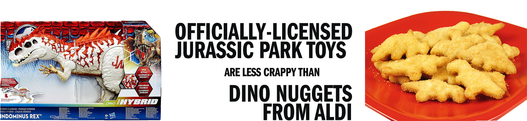 The Pictured Indominus Rex Can Be Stolen For $672 (1700x500), Png Download