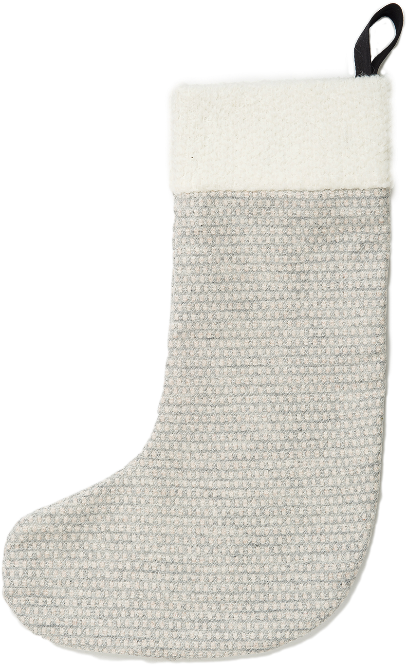 Lambswool Christmas Stocking (1500x1500), Png Download