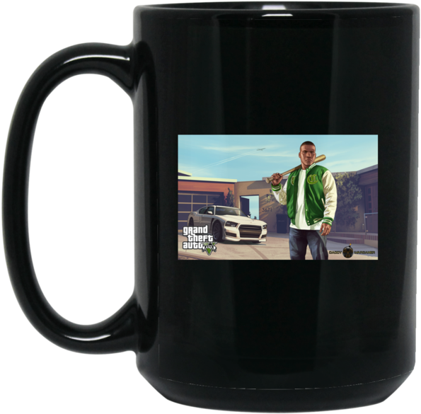 Gta V Franklin 15 Oz (600x600), Png Download