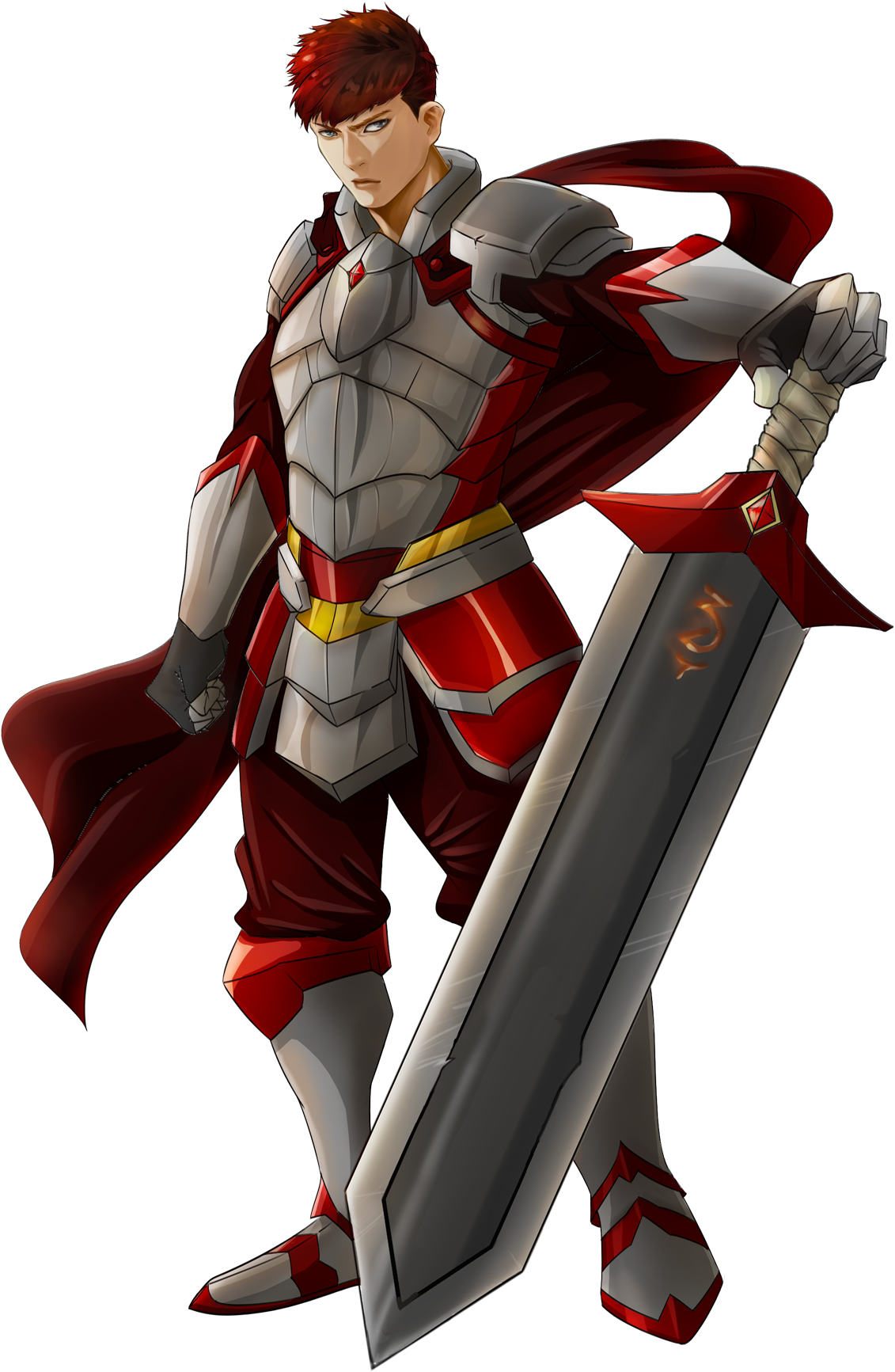 2d Character Illustration (2048x2048), Png Download