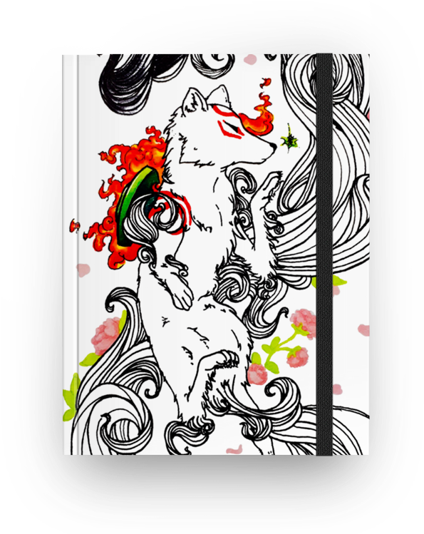 Caderno Okami De Gabriel Carrarana (800x800), Png Download