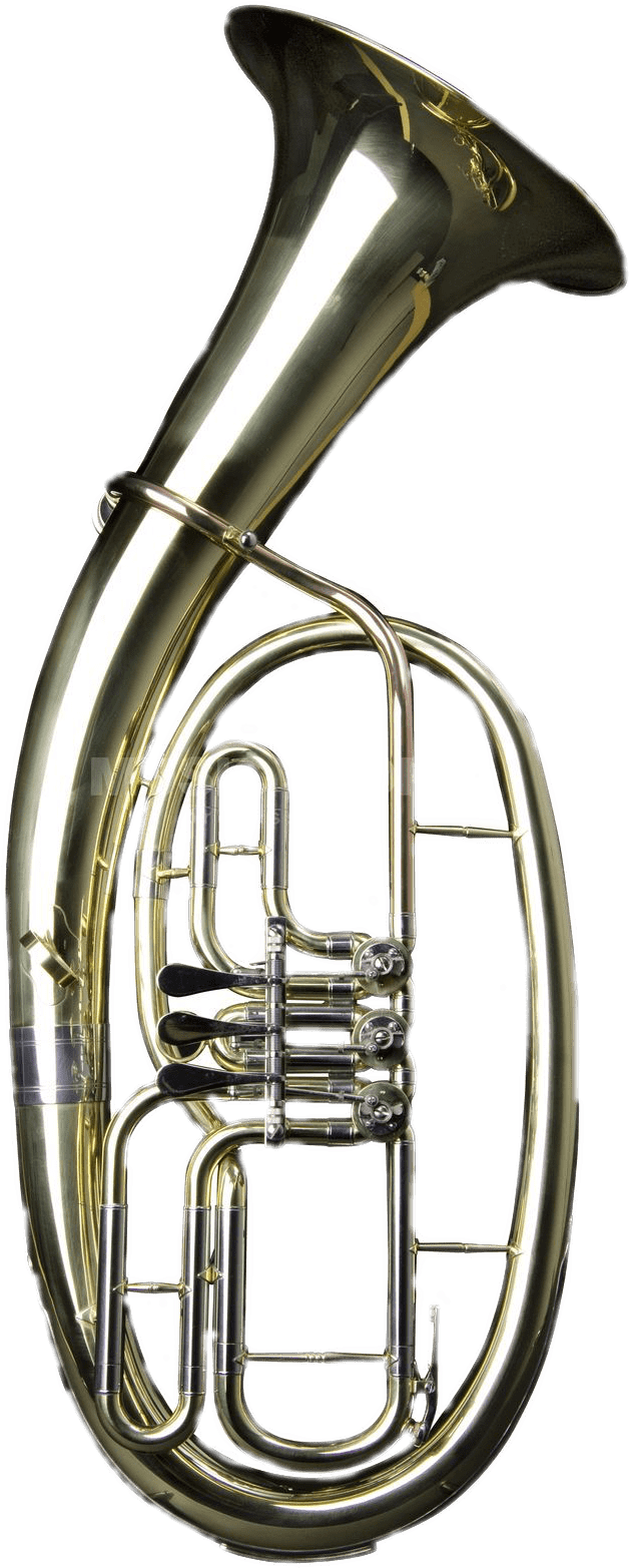 Brass Tenor Horn (1600x1600), Png Download