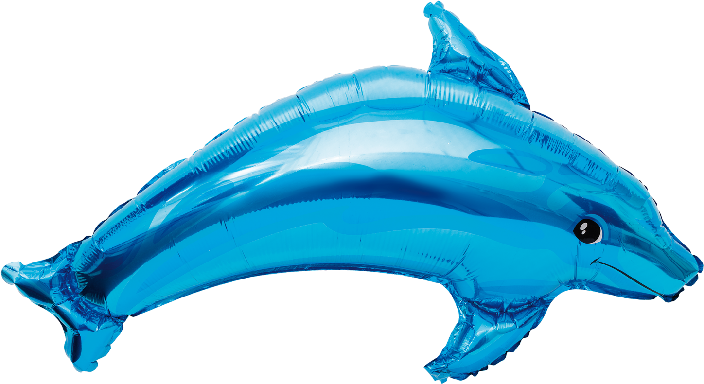 Heliumballong Delfin (1500x836), Png Download