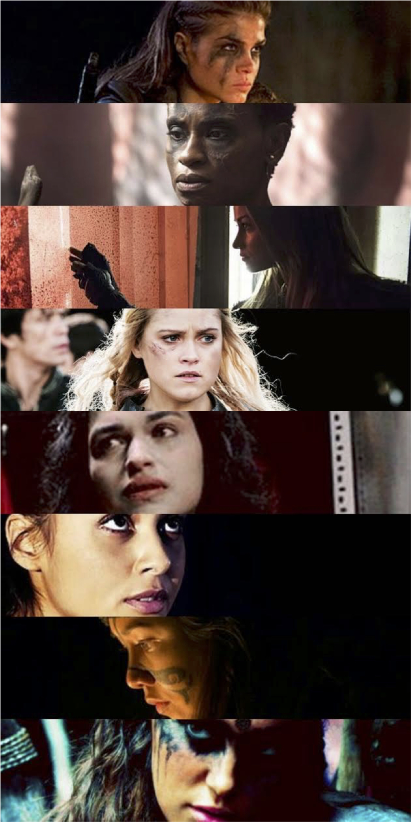 Bellarke, Tv Shows, The 100, Tv Series (1275x1650), Png Download