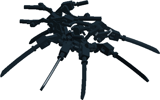 Octopod Battle Droid (688x520), Png Download