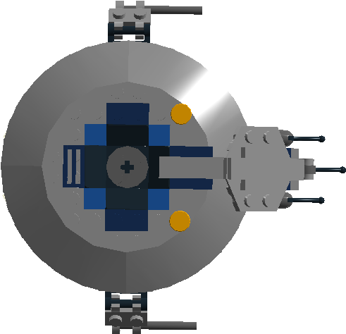 220625 Droid Gunship Top (1200x749), Png Download