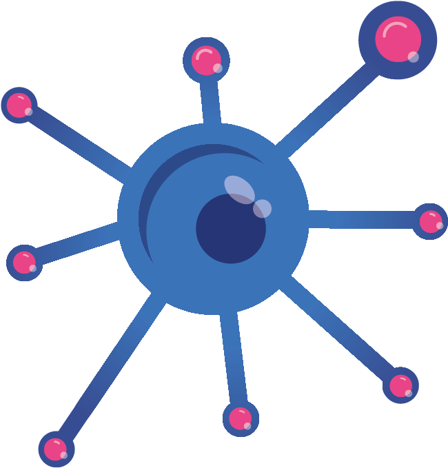 Virus 2-07 (784x716), Png Download