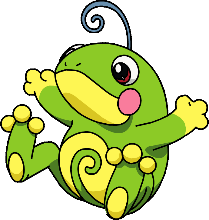 186 Politoed Os (690x726), Png Download