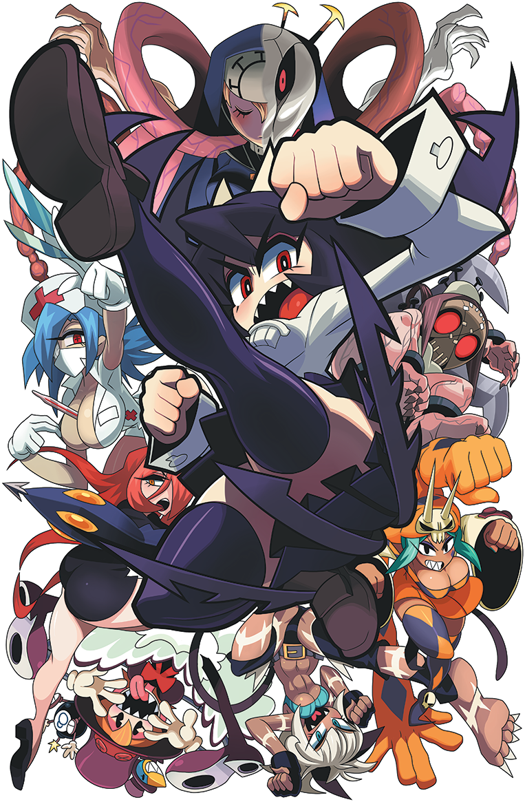 Another Week, Another Weekly Skullgirls Tee (763x1165), Png Download