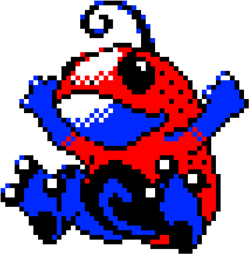 Politoed A Year Ago And Also Made Pixel Art Of These (1200x1200), Png Download