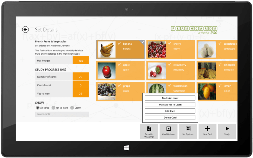 Flashcards Pro (1020x573), Png Download