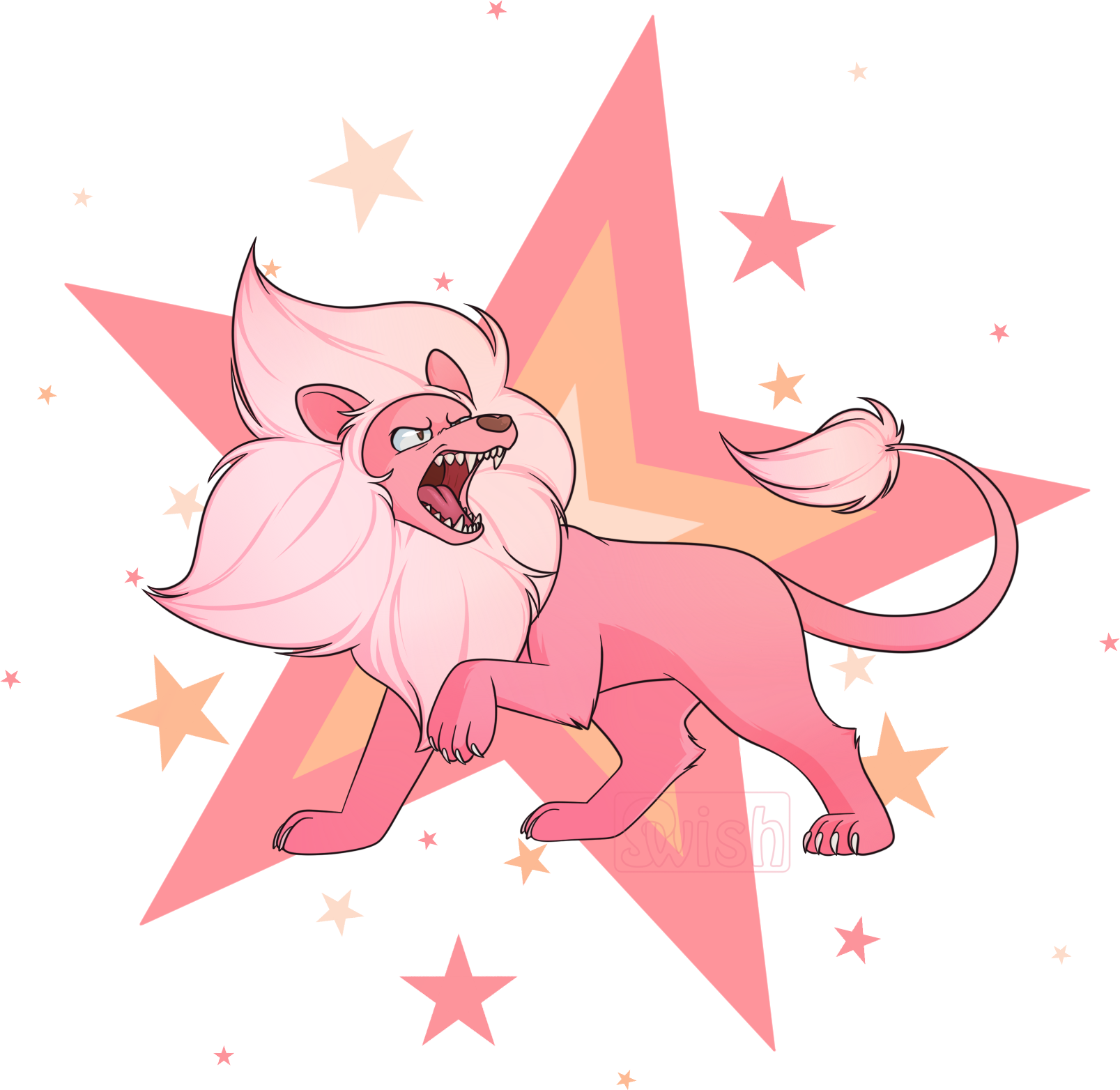 It's A Lion (1607x1564), Png Download