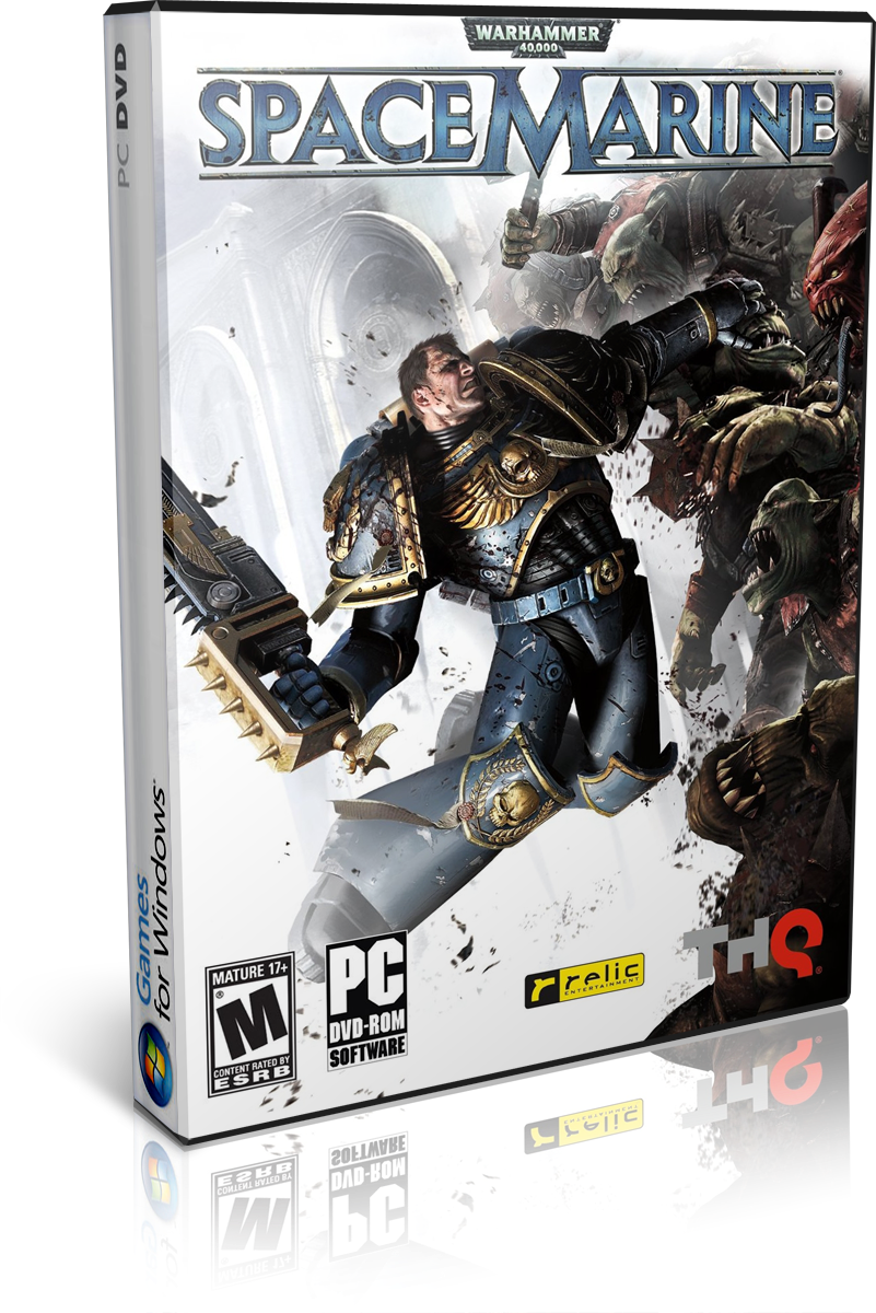 Warhammer 40000 Space Marine Darkside Torrnenutz Com (801x1200), Png Download