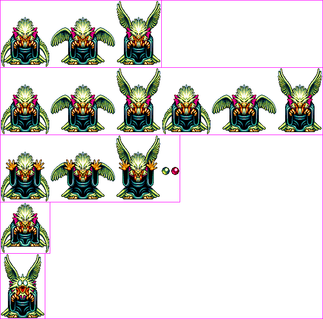 Bird King Sprite Sheets (649x640), Png Download
