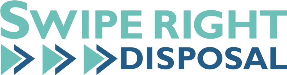 Gaston Recycling And Disposal Is Now Swipe Right Disposal (1205x315), Png Download