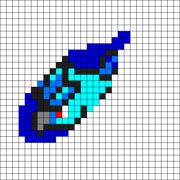Pokemon Dreamcatcher Perler Bead Pattern (610x610), Png Download