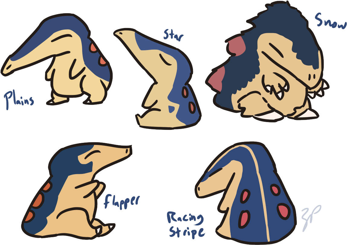 Pokémon Variants Again I Had A Lot Of Fun With These (1200x900), Png Download