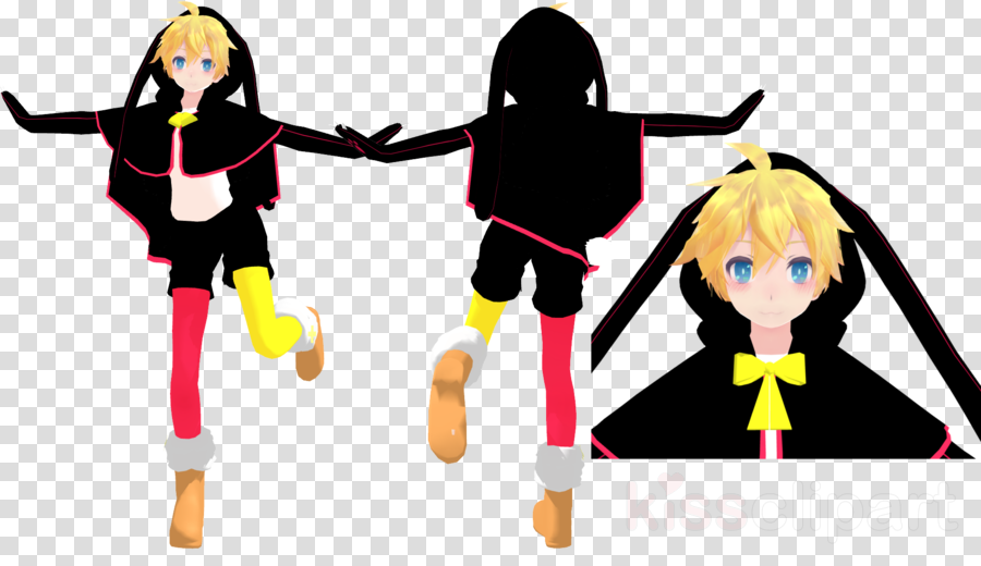 Antenna Clipart Kagamine Rin/len Vocaloid Aerials (900x520), Png Download