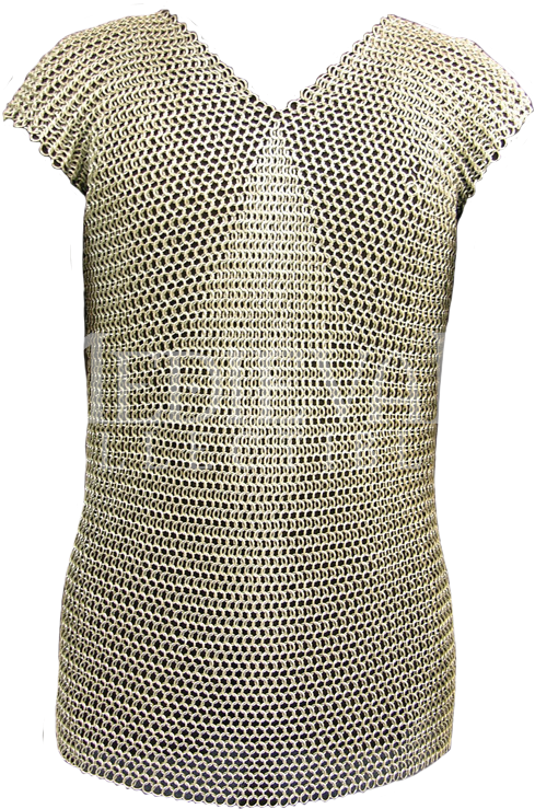 Sleeveless 55 Inch Butted Chainmail Shirt (745x745), Png Download