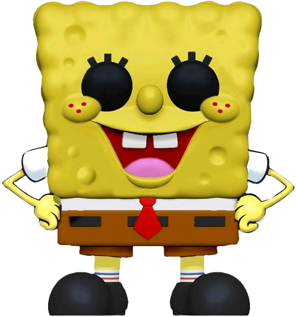 Spongebob Squarepants 10" Funko Pop Vinyl Figure (584x625), Png Download