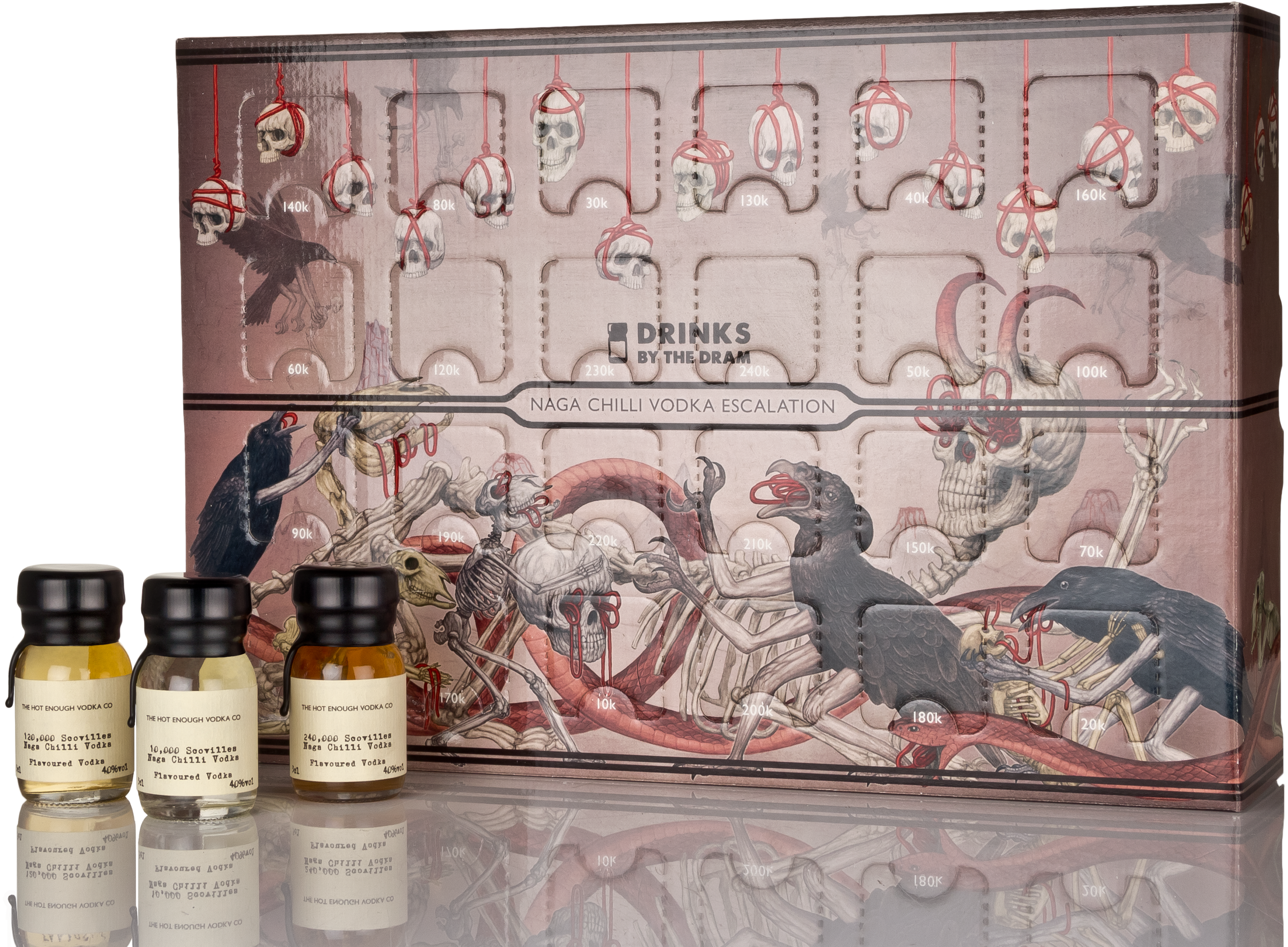 The Naga Chilli Vodka Escalation Advent Calendar Themed (4176x3224), Png Download