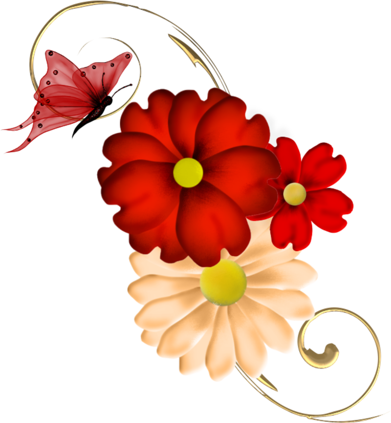 Fleur22m9 (800x865), Png Download