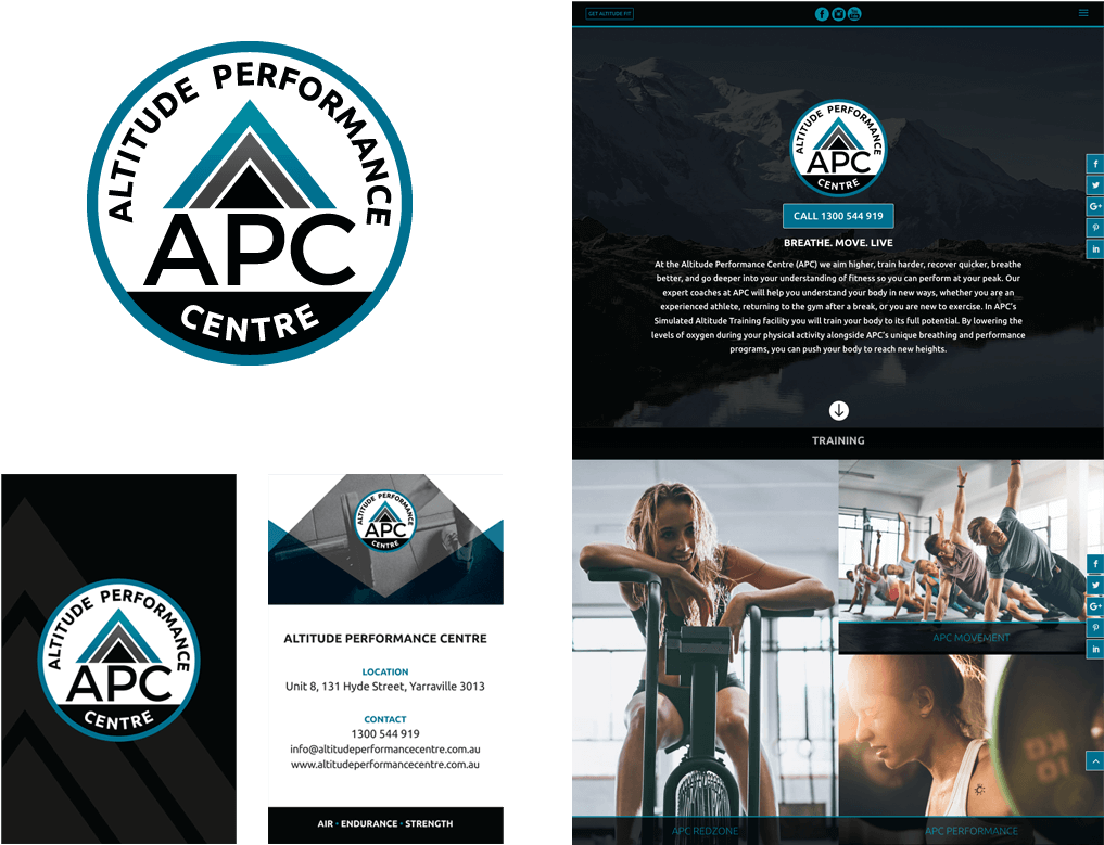 Altitude Performance Centre Branding (1080x810), Png Download