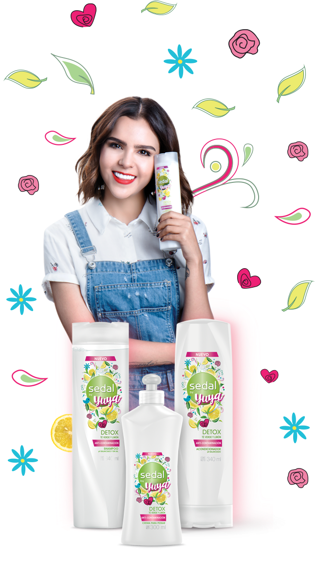 Imagen De Yuya Con Productos Para El Cabello Sedal (670x1168), Png Download